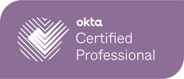 Okta Certified Professional badge