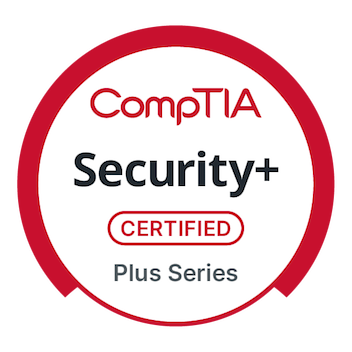 CompTIA Security+ ce Certification badge