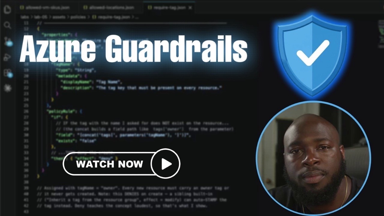 Azure Guardrails walkthrough